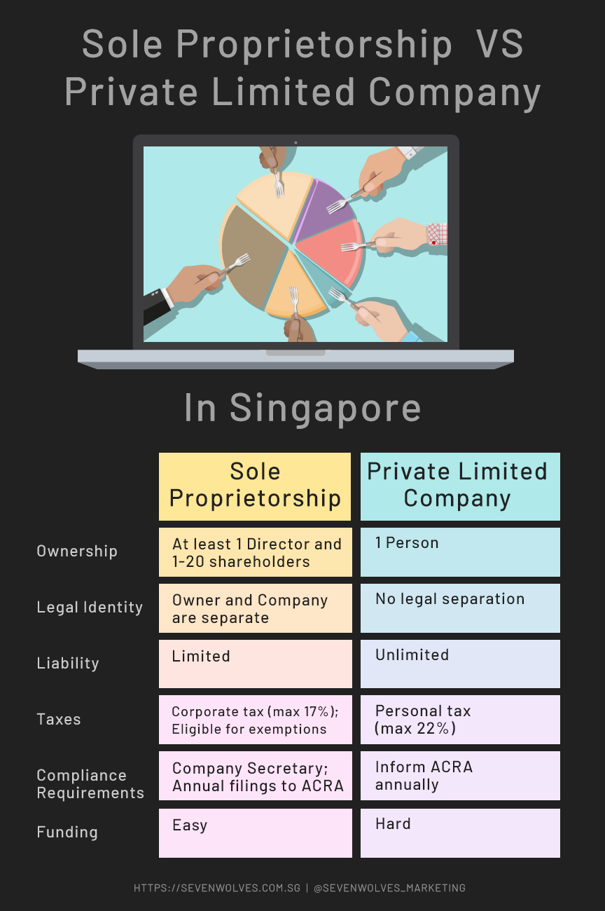 SOLE PROPRIETOR VS PRIVATE LIMITED